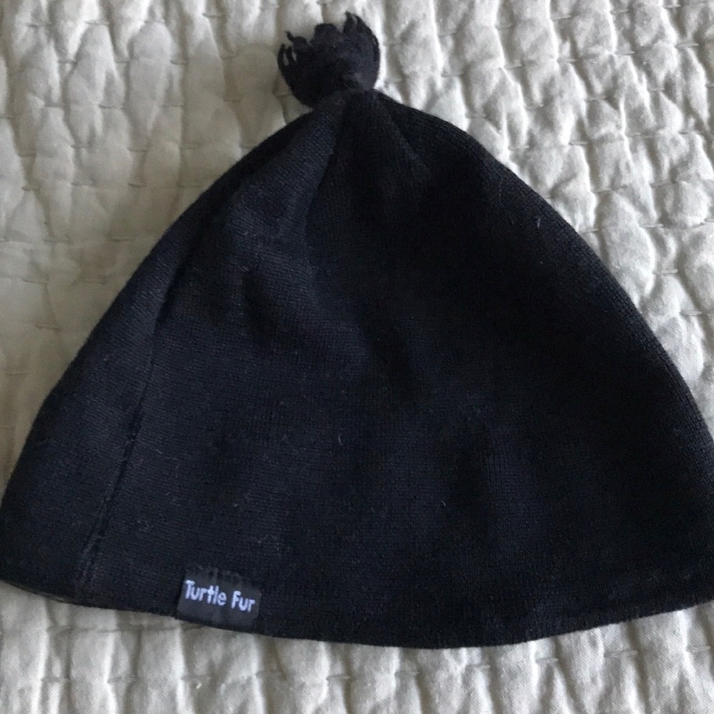 Gently used fleece rimmed hat
